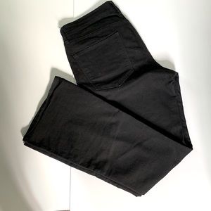 Old Navy Mid Rise Micro Flare Black Jeans 12 regular